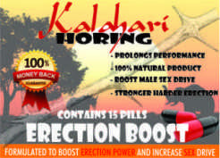 Kalahari Horing Erection Pills