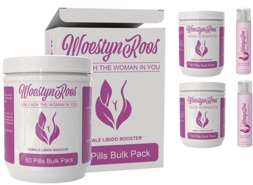 Woestyn-Roos Bulk 120 + 2 Bottle Stimulation Gel