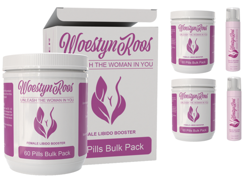 Woestyn-Roos Bulk 120 + 2 Bottle Stimulation Gel