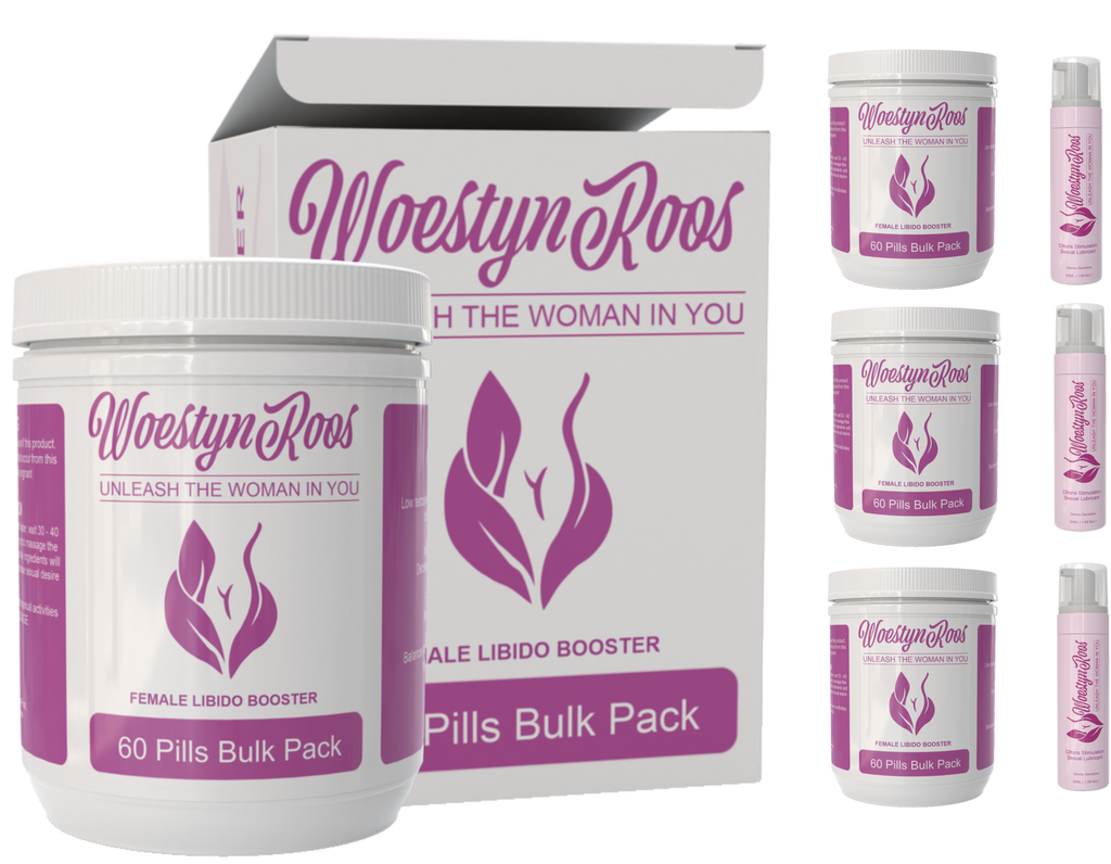 Woestyn-Roos Bulk 180 + 3 Bottle Stimulation Gel
