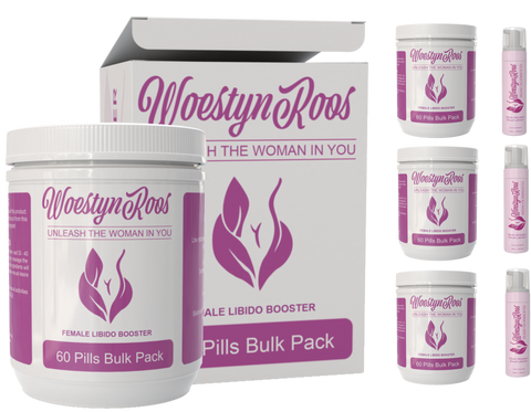 Woestyn-Roos Bulk 180 + 3 Bottle Stimulation Gel