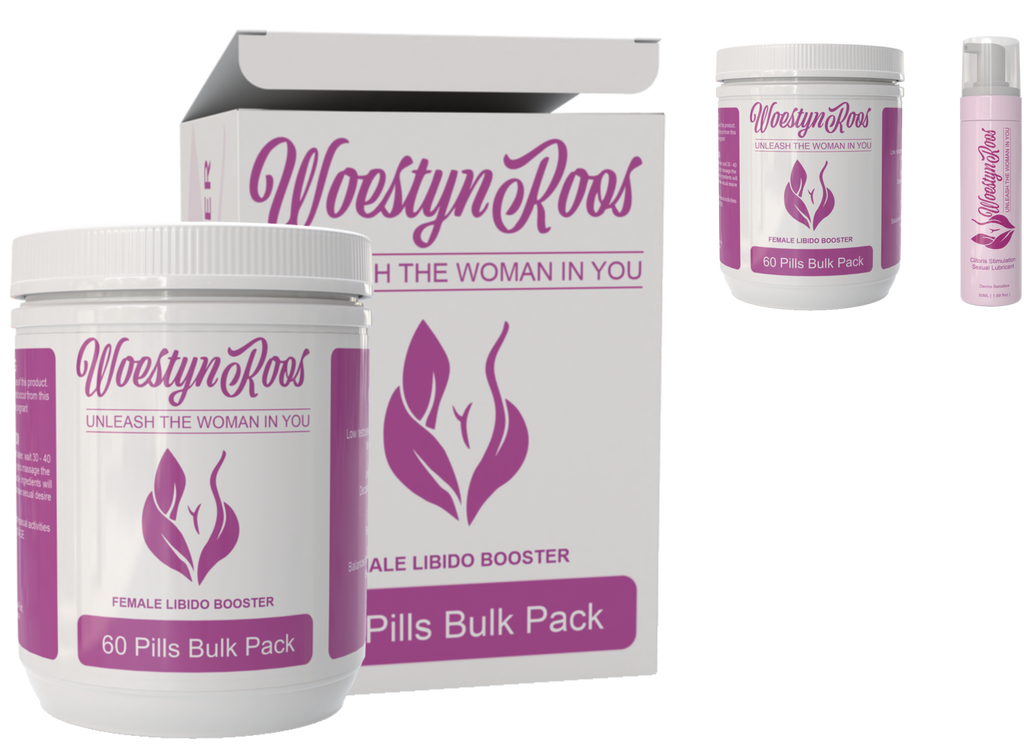 Woestyn-Roos Bulk 60 + 1 Bottle Stimulation Gel