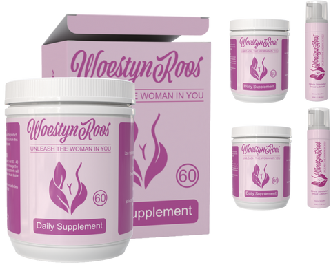 Woestyn-Roos Daily 120 Pills (4 Months) + 2 Bottles Stimulation Gel