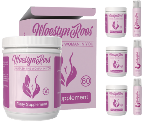 Woestyn-Roos Daily 180 Pills (6 Months) + 3 Bottles Stimulation Gel