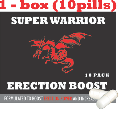 Super Warrior Erection Pills 1-Box (10pills)