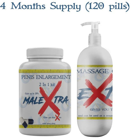 Male-Extra Penis Enlargement kit 4 Months