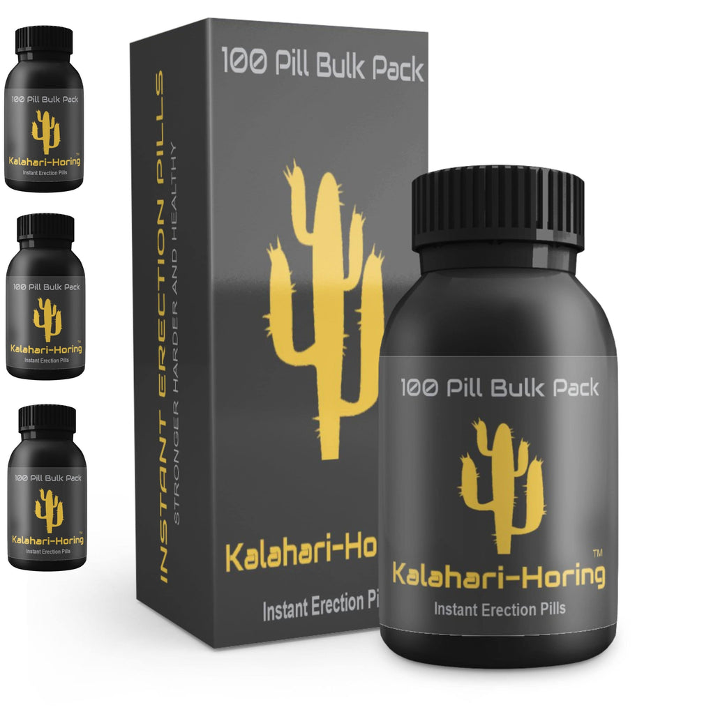 3 Bottles Kalahari-Horing Erection Booster (300 Pills) (Bulk)